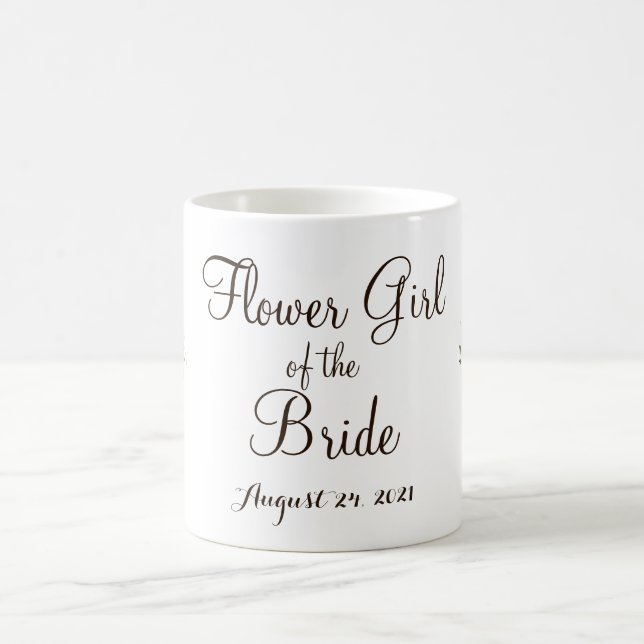 Caneca De Café Taça da menina das flores da Noiva (Centro)