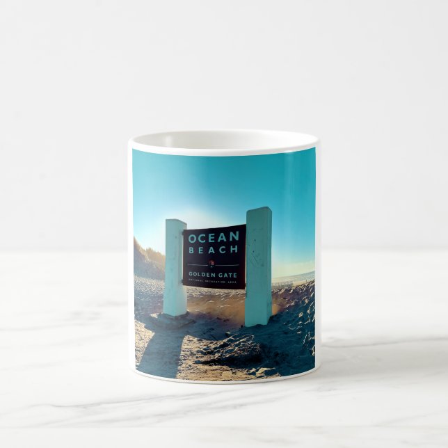 Caneca De Café Taça da Praia do Oceano de São Francisco (Centro)