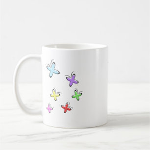Caneca De Café Taça das Borboletas