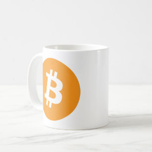 Caneca De Café Taça de café com o logotipo clássico Bitmoney
