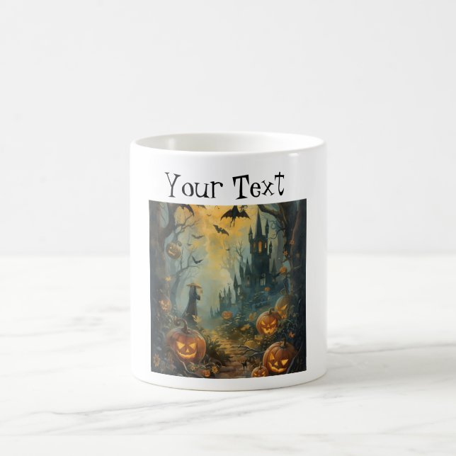 Caneca De Café Taça de Café da Estação Spooky. (Centro)