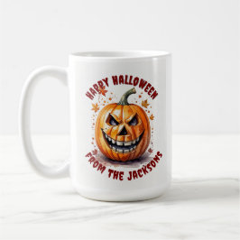 Caneca De Café Taça de Café Feliz Halloween Pumpkin