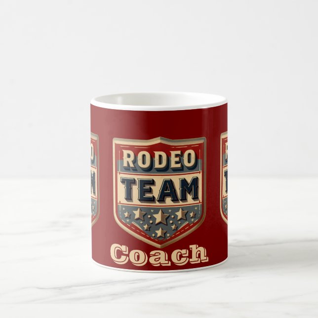 Caneca De Café Taça de Café Personalizada da Equipe Rodeo (Centro)