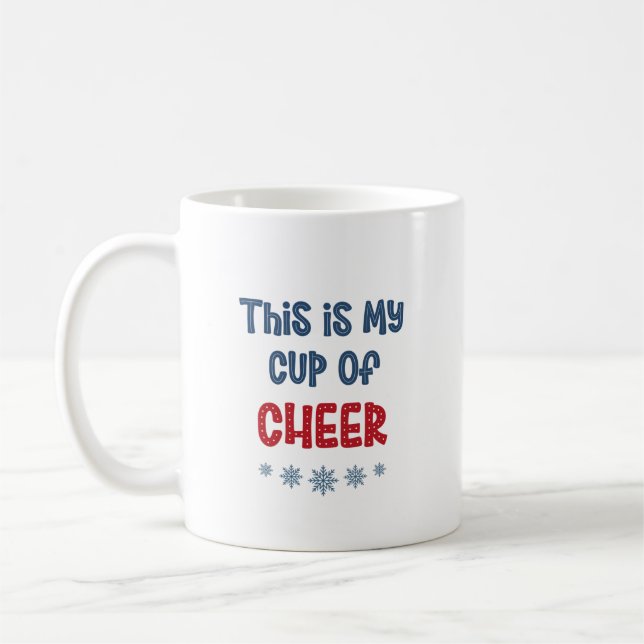 Caneca De Café Taça de Cheer Mug (Esquerda)