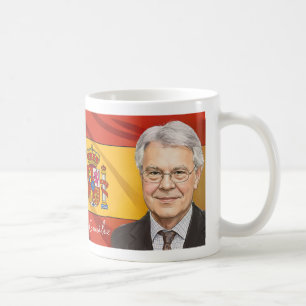 Caneca De Café Taca de Felipe González