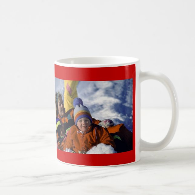 Caneca De Café Taça de Fotos Personalizada (Direita)
