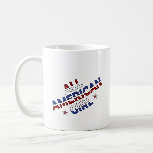 Caneca De Café Taça do Café: All American Girl (Esquerda)