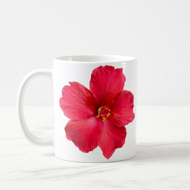 Caneca De Café Taça do Café com Hibiscus (Esquerda)