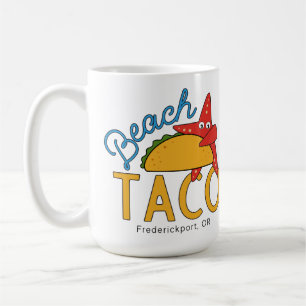 Caneca De Café Taça do Café da Praia