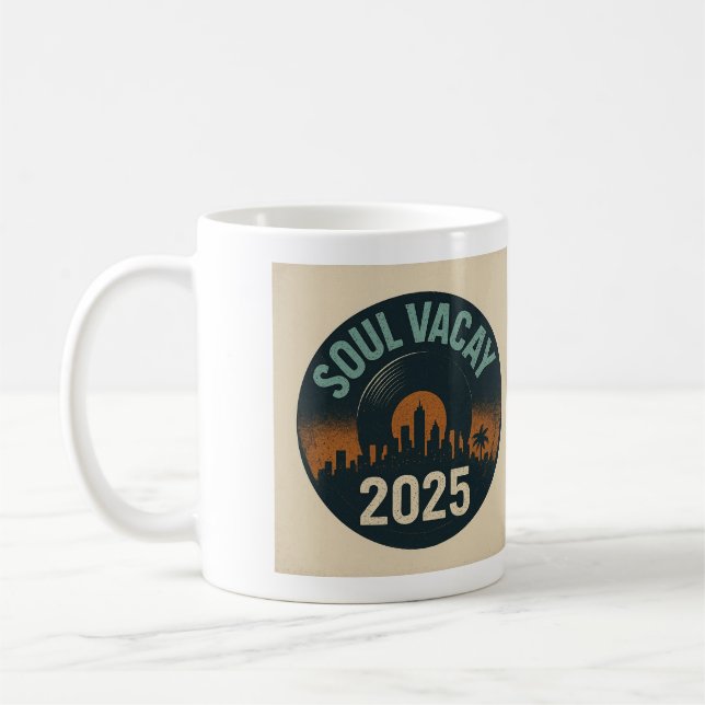 Caneca De Café Taça do Café da Soul Vacay 2025 (Esquerda)