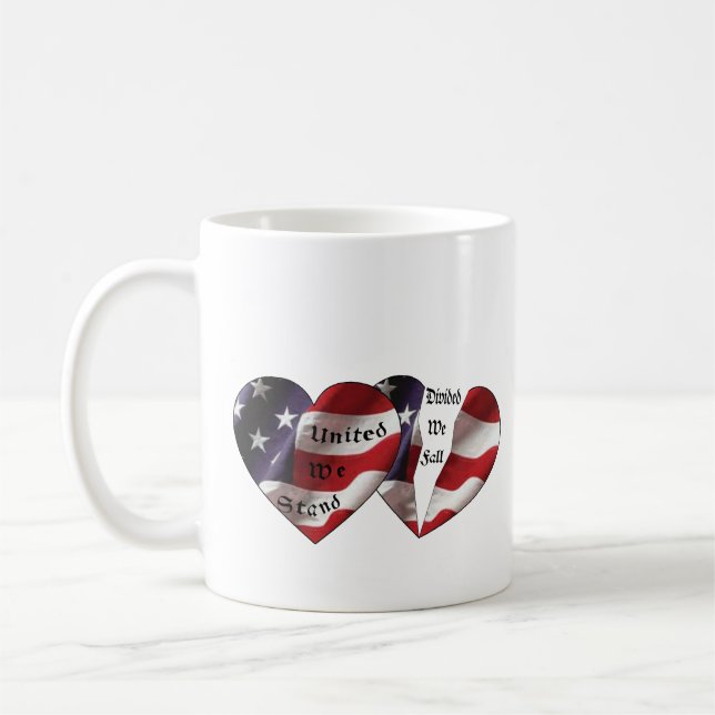 Caneca De Café Taça do Café: Unidos Nós Defendemos (Esquerda)