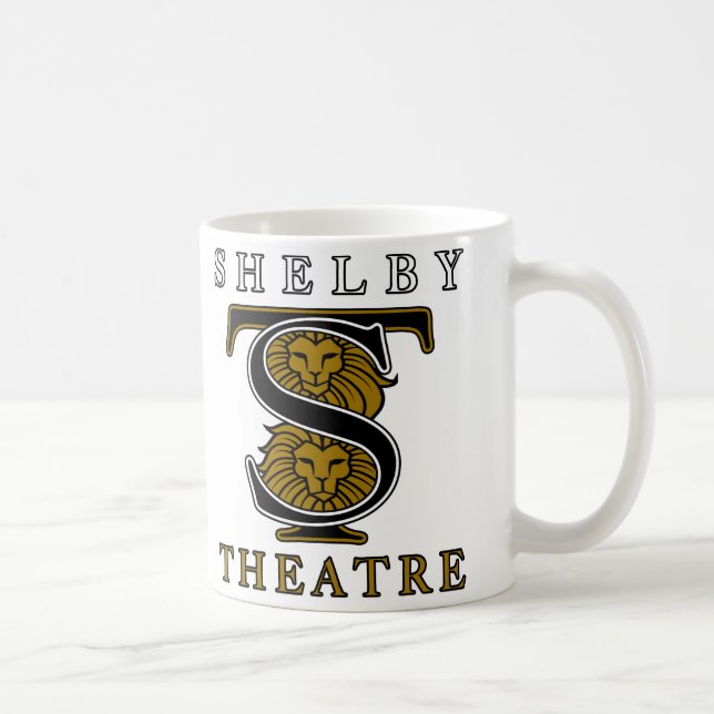 Caneca De Café Taça do logotipo SImple (Direita)