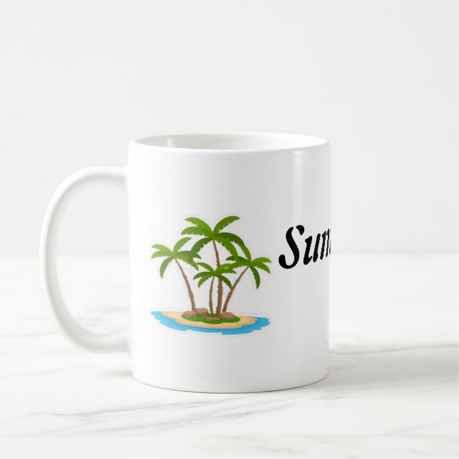 Caneca De Café Taça edição de verão (Esquerda)