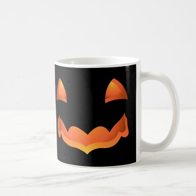 Caneca De Café Taça Jack-o-Lanterna de Halloween Mugs / Copas (Direita)