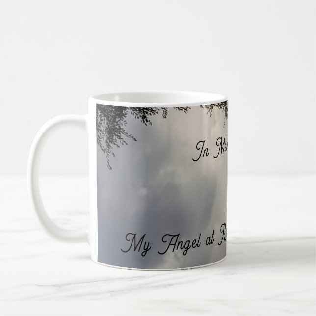 Caneca De Café Taça Memorial Pet Loss da Ponte do Arco-Íris (Esquerda)