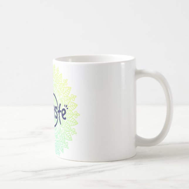 Caneca De Café Taça Namaste Mandala (Direita)
