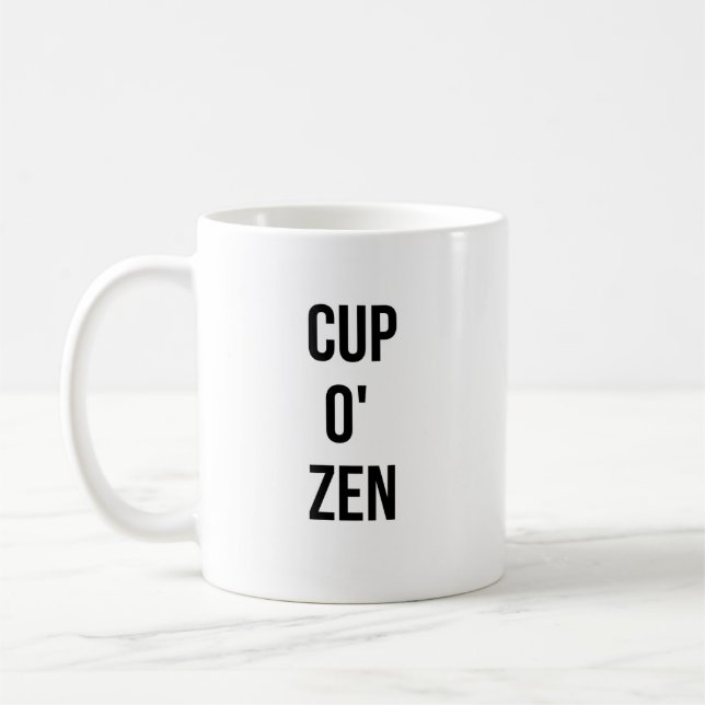 Caneca De Café Taça O' Zen (Esquerda)