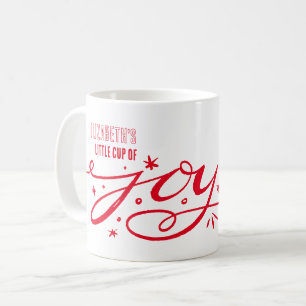 Caneca De Café Taça Personalizada de Mão-de-Joy Maçã Maçada