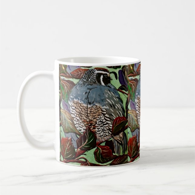 Caneca De Café Taça Quail Fall Nap (Esquerda)