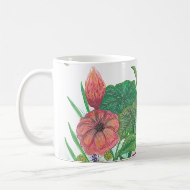 Caneca De Café Taça Tropical de Café (Esquerda)