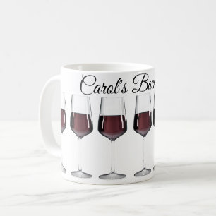 Caneca De Café Taças de vinho tinto para despedida de solteira