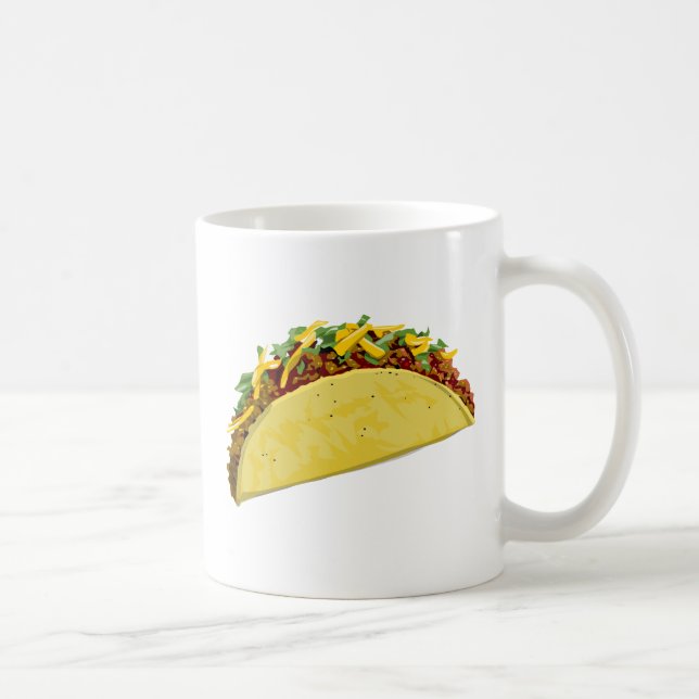 Caneca De Café Taco (Direita)