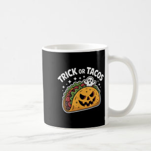 Caneca De Café Taco Assustador Jack-o-lantern Comida Mexicana de