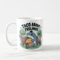 Taco Sobre Sentimentos Funny Shark Café