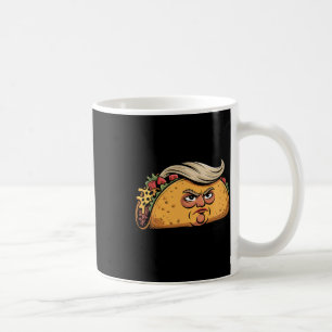 Caneca De Café Taco Trump Sempre Desiste Humor Político Alcatrão