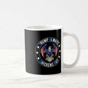 Caneca De Café Taco Trump Sempre Desiste Piada Política Divertida