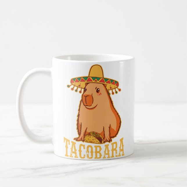 Caneca De Café Tacobara Capybara (Esquerda)