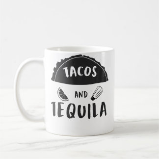 Caneca De Café Tacos And Tequila Fiesta Celebration