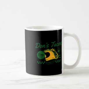 Caneca De Café Tacos de Don - Vamos Patriótico Engraçado Go Taco