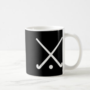 Caneca De Café Tacos de Hockey de Campo Cruzados