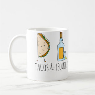 Caneca De Café Tacos Tequila