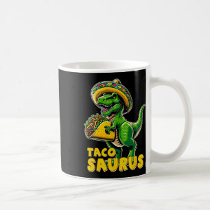 Caneca De Café Tacosaurus Taco Dinosaur T Rex Dino Cinco De Mayo