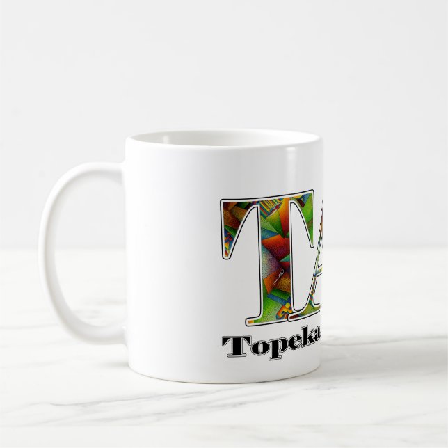 Caneca De Café TAG Topeka Art Guild (Esquerda)