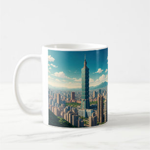 Caneca De Café Taipei 101 Taiwan