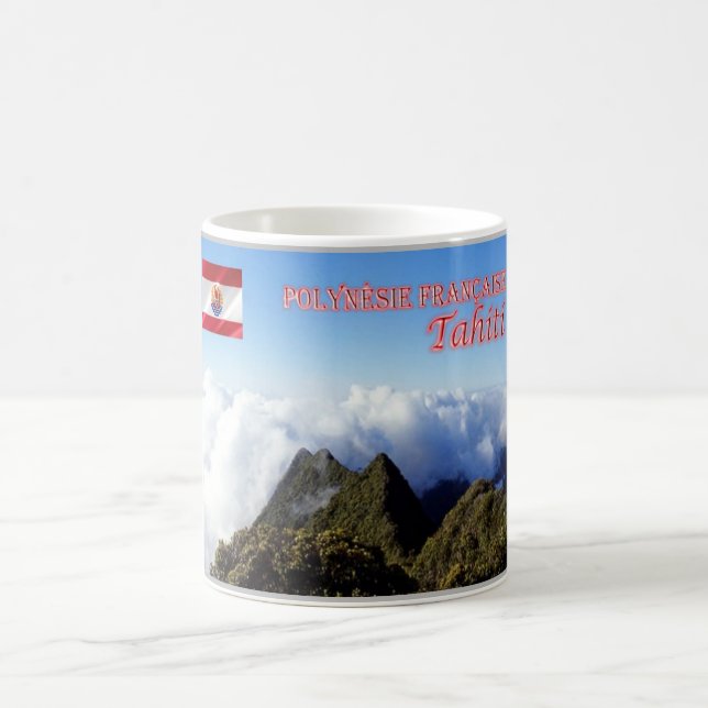Caneca De Café Taiti - Polinésia Francesa - (Centro)