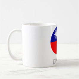 Caneca De Café Taiwan Flag Travel Mug