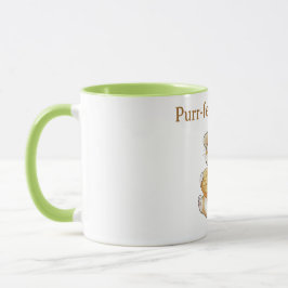 Caneca de Café Taiyaki de Gato Tabby Gengibre Kawa
