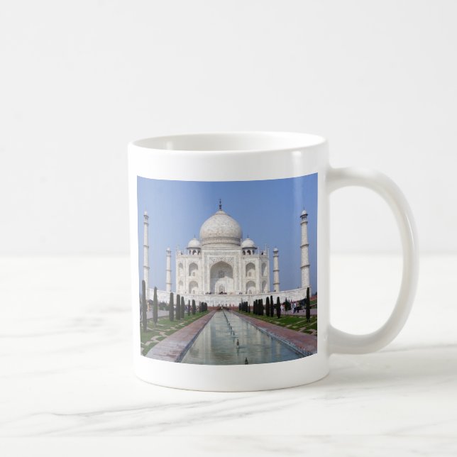 Caneca De Café Taj Mahal, Agra, India (Direita)
