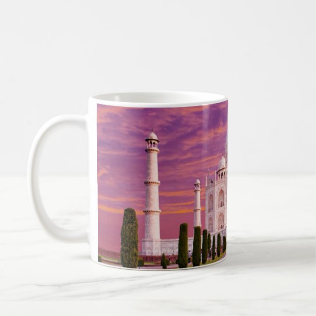 Caneca De Café Taj Mahal Coffee Mug (Esquerda)