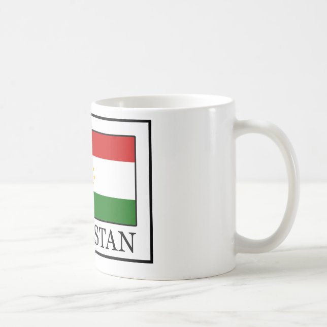 Caneca De Café Tajiquistão (Direita)