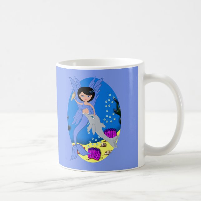 Caneca De Café Takara, Merfaery e Dolphin Mug (Direita)