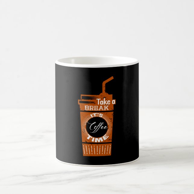 Caneca De Café Take a break It's Coffee Time (Centro)