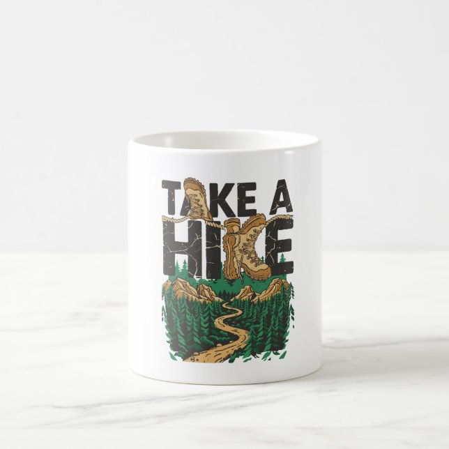 Caneca De Café Take a Hike (Centro)