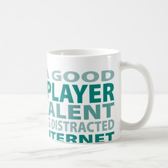 Caneca De Café Talento do jogador 3% do banjo (Direita)