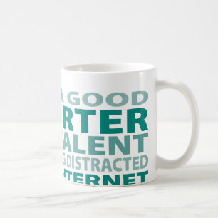 Caneca De Café Talento do repórter 3%
