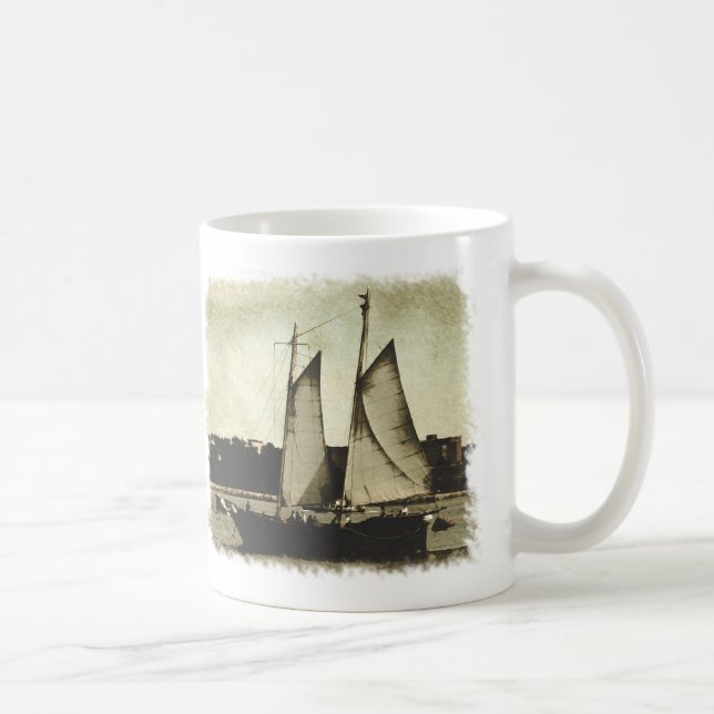 Caneca De Café Tall Ship Mug (Direita)